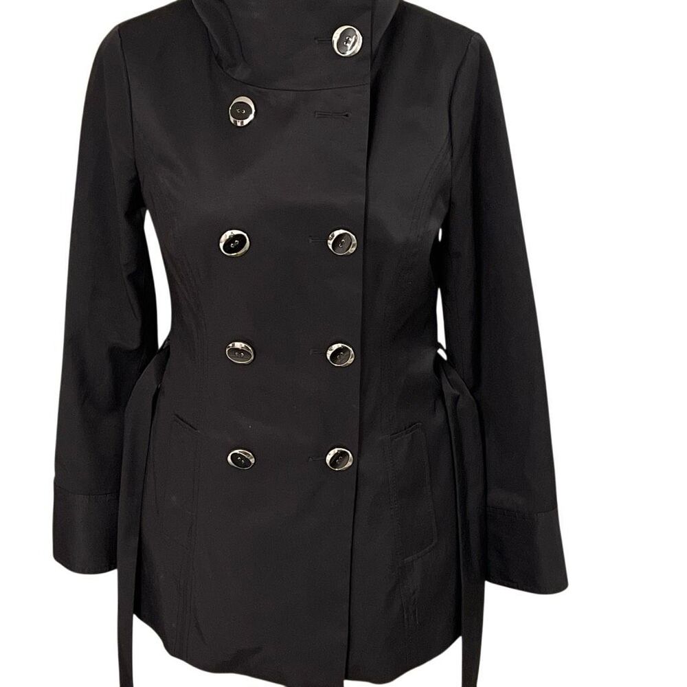 White House|Black Market Women’s Double Breasted Trench Coat - Picture 2 of 11